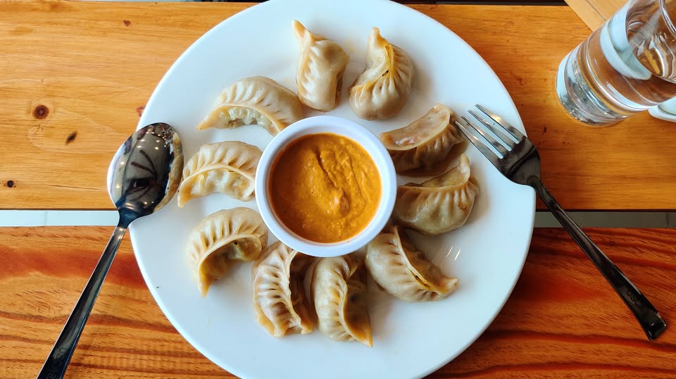 Pork MoMo, también conocidos como dumplings