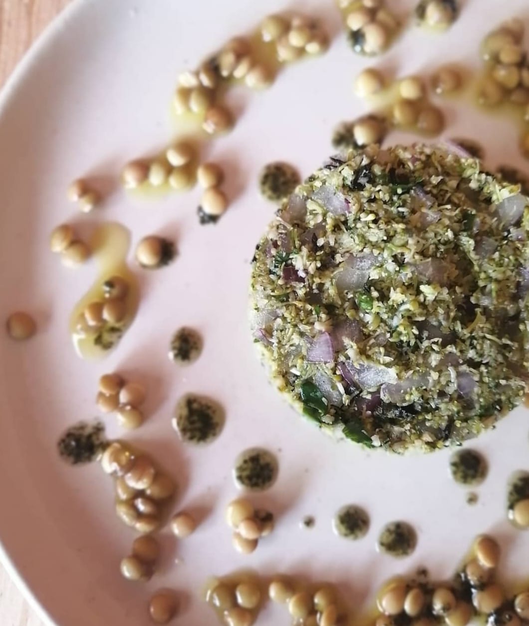 Taboule de Brócoli con Lentejas - Menú Completo del Día