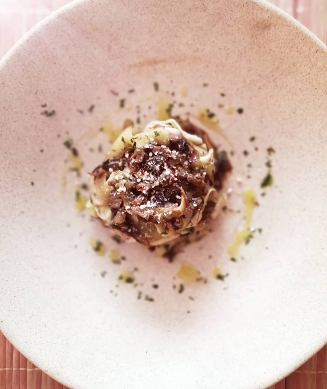 Tagliatelle de chayote  - Menú Completo del Día