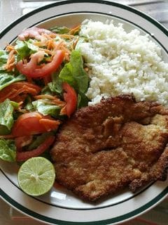 Milanesa de Puerco Empanizada - Orden Completa