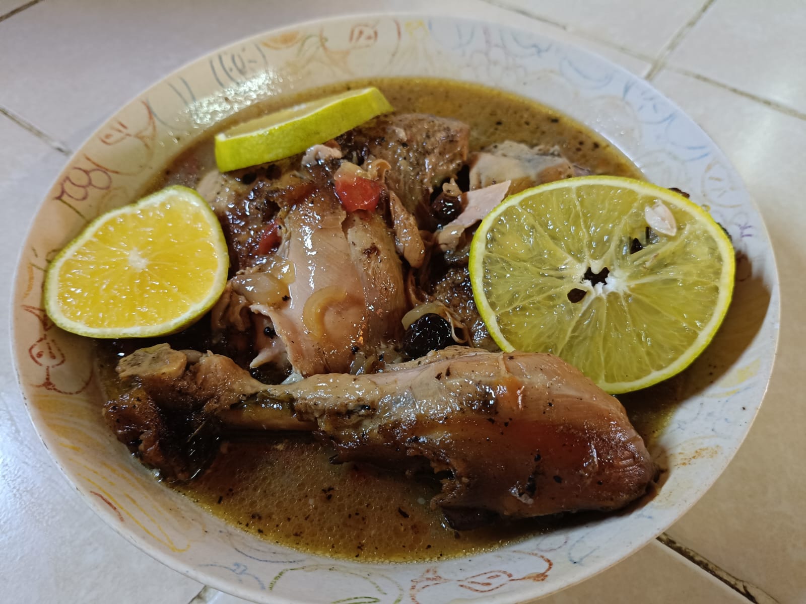 Pollo a la Naranja- Orden Completa