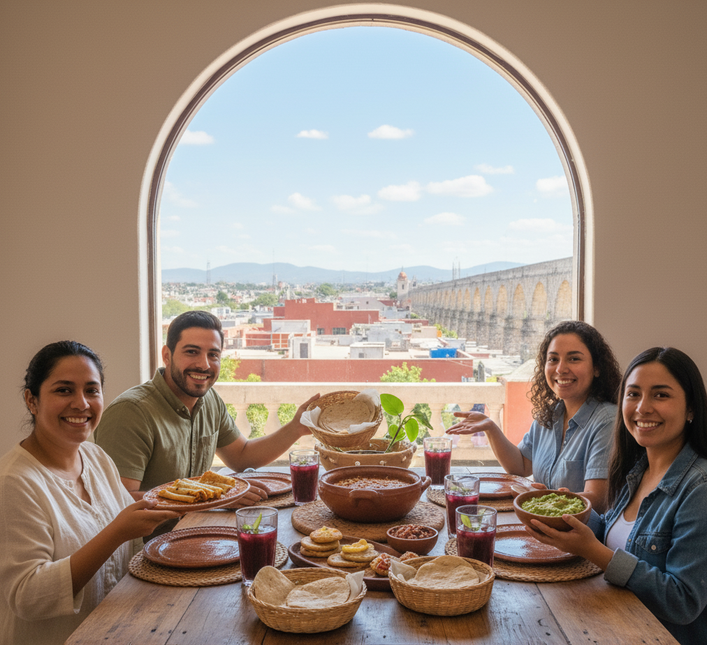 Homlunch en Querétaro: cómo ser anfitrión y compartir tu cocina casera