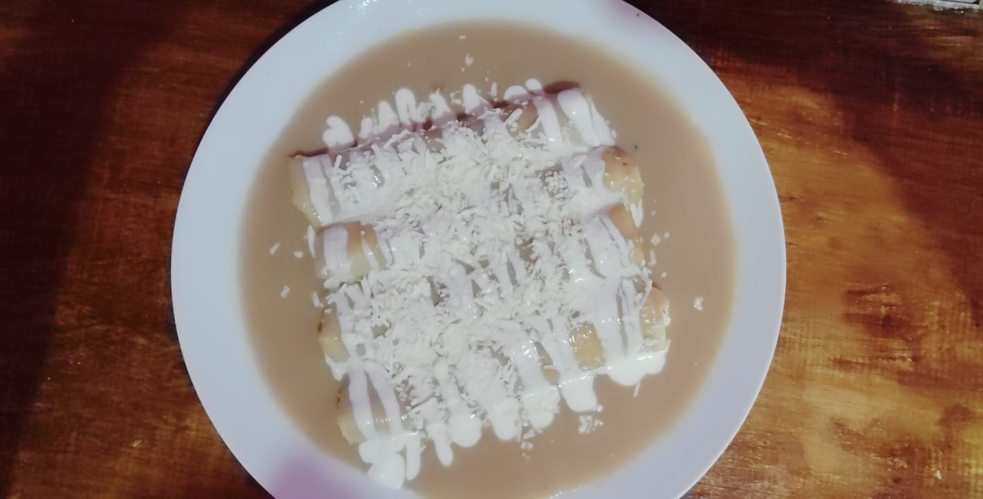 Enfrijoladas de Queso