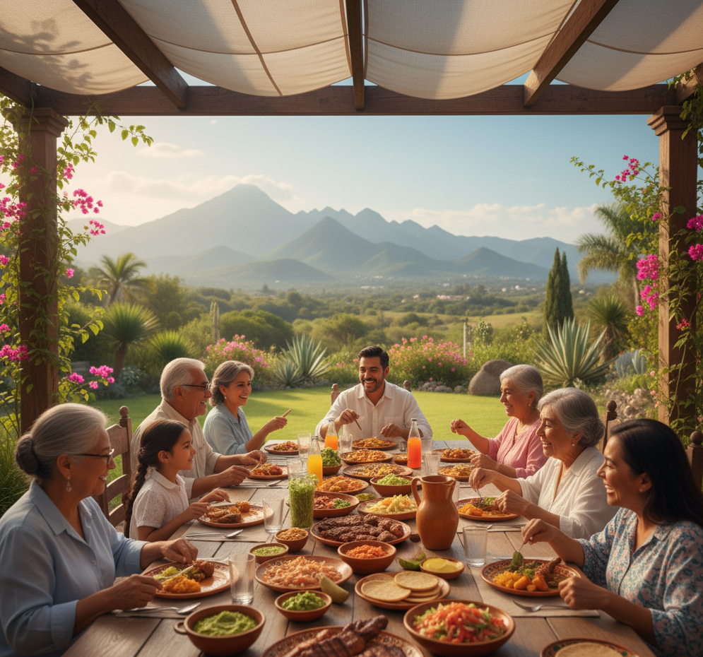 ¿Dónde disfrutar de comidas familiares en casas anfitrionas de Monterrey?