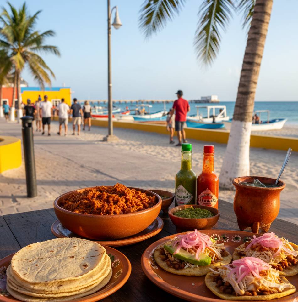 ¿Dónde probar platillos tradicionales yucatecos en Progreso?
