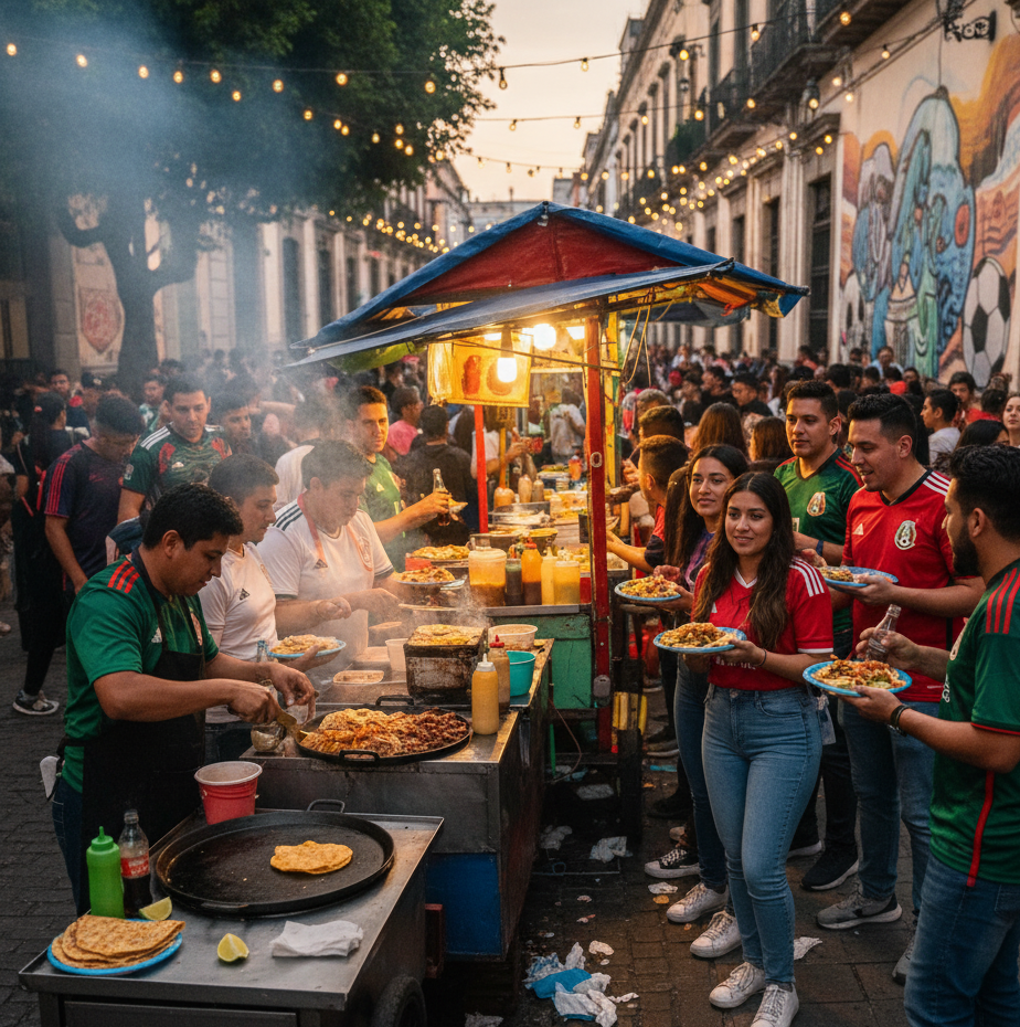 Dónde comer cerca de mí en CDMX durante el Mundial 2026