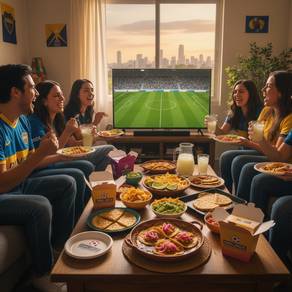 Comida casera cerca de mí en CDMX para días de partido
