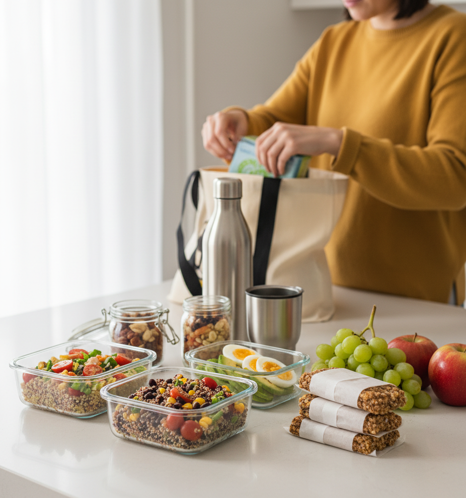 ¿Qué alimentos son buenos para llevar al trabajo?