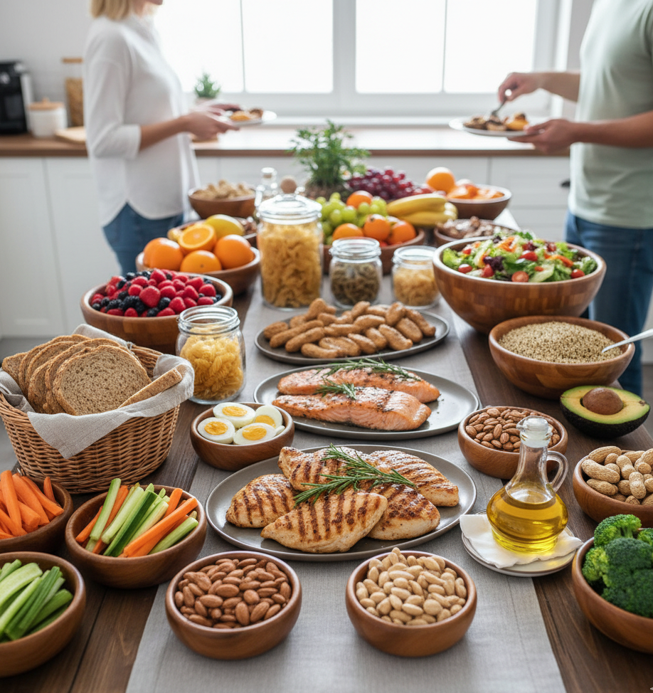 Los 5 tipos de comida: cómo combinarlos para un lunch equilibrado