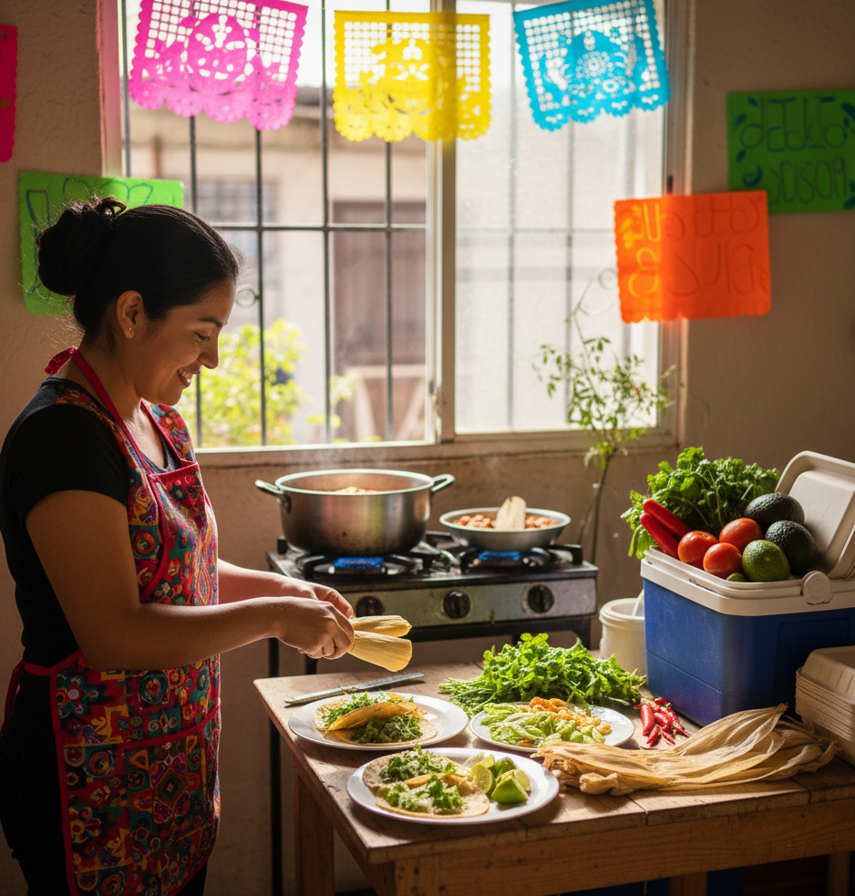 Guía para comenzar un negocio de comida desde casa con bajo presupuesto en México