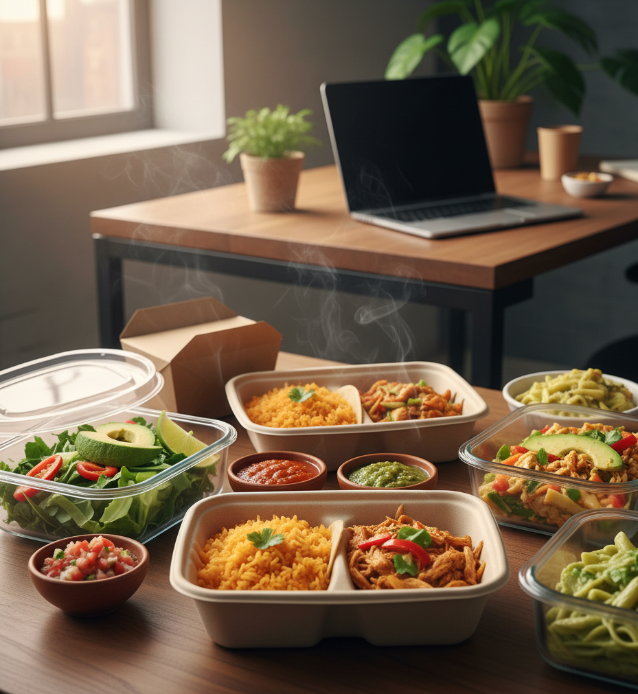 Opciones de comida casera para oficina que son prácticas y deliciosas