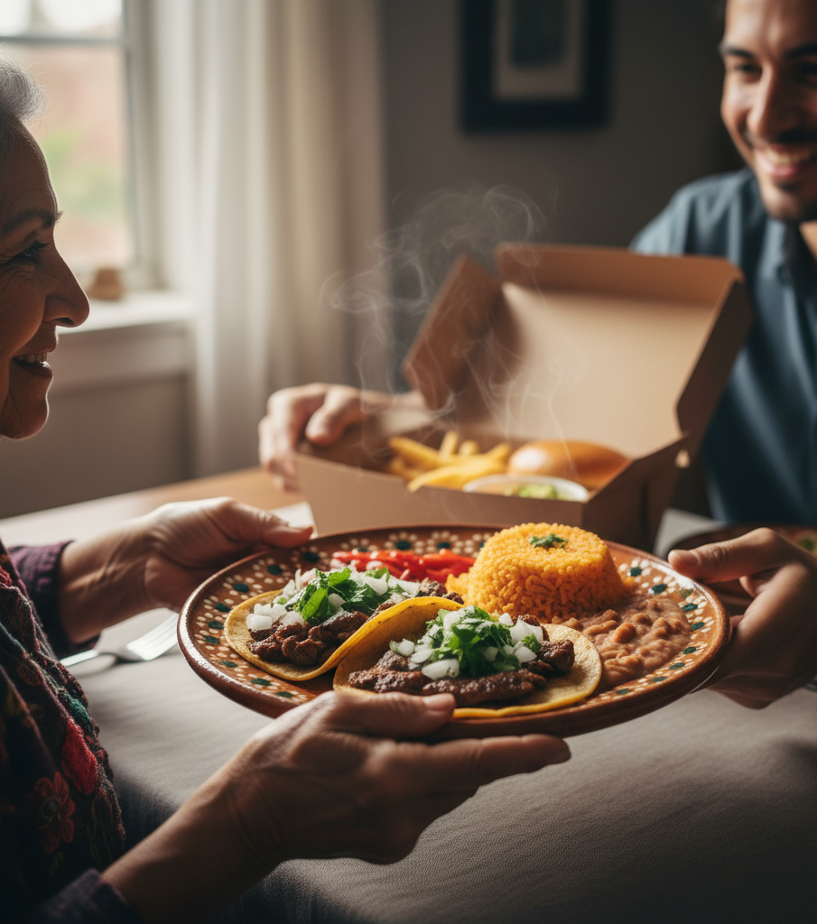 Uber Eats vs Comida Casera Local en México: ¿Cuál Elegir?